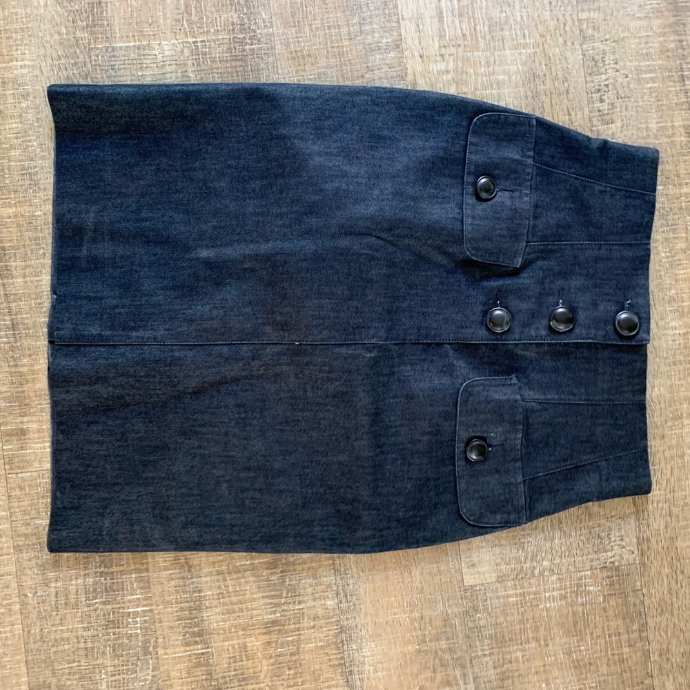 Denim skirt mod